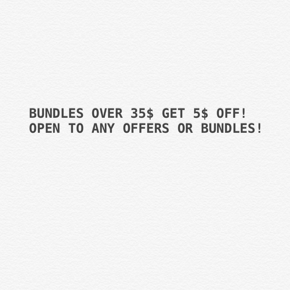 Open to any offers! Send your offers please :)🤩